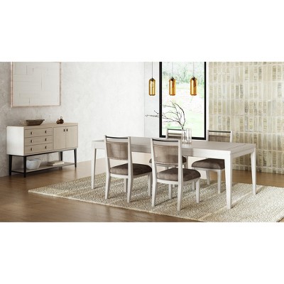 Rope Back Chair - Vanilla / Carmel (Set of 2)