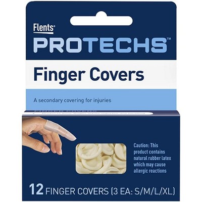 Flents First Aid Finger Covers, 12 Count, CASE OF 6