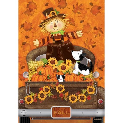 Briarwood Lane Fall Garden Flag 12x18 For Outdoor Fall Harvest Pickup For Fall Garden Flag Flags For Outside