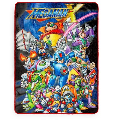 Toynk Mega Man X Fleece Throw Blanket | 45 x 60 Inches