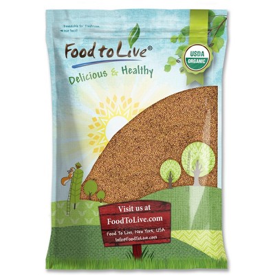 Organic Alfalfa Sprouting Seeds - Non-GMO, Kosher, Raw, Vegan, Bulk – by Food to Live
