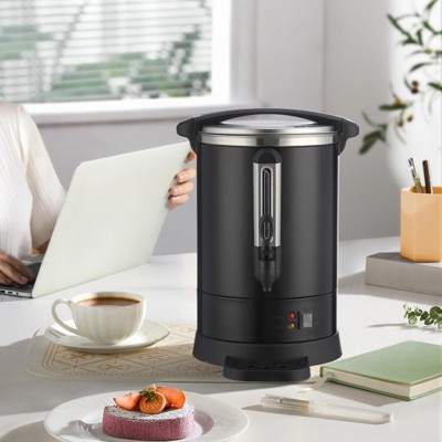 CuisinSmart Commercial Coffee Urn,Large Capacity Hot Coffee Dispenser,Stainless Steel Hot Water Urn for Buffets and Gatherings
