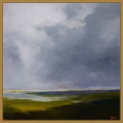 Amanti Art The Green by Patrick Dennis Framed Canvas Wall Art