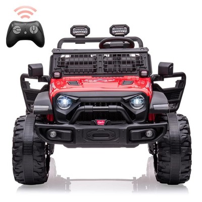24V Kids Ride on 2 Seaters Electric Car with Remote Control, 2 * 120W Motors Battery Powered 20" Extra Large Seats+15.5" XL Wheels