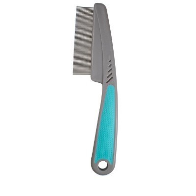 Groomer Essentials Fine Comb for Dogs and Cats - Durable Pet Comb for Flea Removal and Grooming, Finishing Comb for Face and Feet