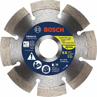 Bosch Genuine 4-1/2" Xtreme Segmented Rim Diamond Blade - DB4541E