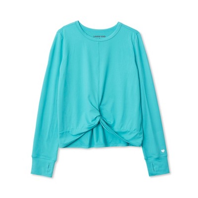 Lands' End Kids Active Long Sleeve Twist Top
