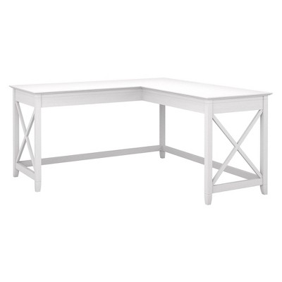 60W Key West L Shaped Desk - Bush Furniture