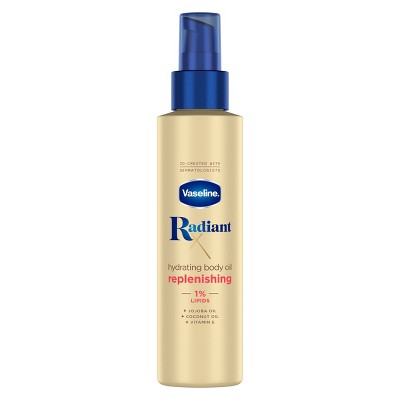 Vaseline Radiant X Hydrate & Replenish Body Oil - 3.7 fl oz