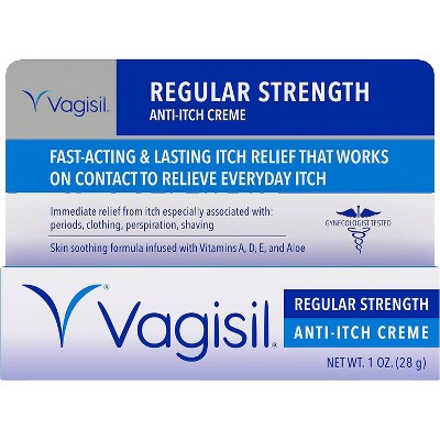 Vagisil Regular Strength Anti-Itch Feminine Creme - 1oz