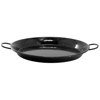 Oster Castillo Enameled Steel Paella Pan in Speckled Black
