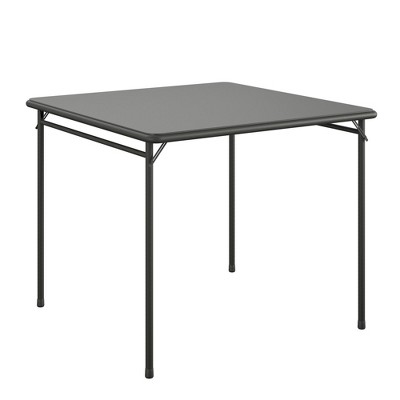 COSCO 34" Square Vinyl Top Folding Card Table