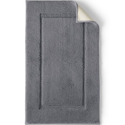 Lands' End Cotton Non-skid Contour Bath Rug