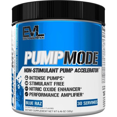 Evlution Nutrition PumpMode - Stimulant Free Pump Accelerator - 30 Servings