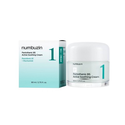 numbuzin No.1 Pantothenic B5 Active Soothing Face Cream - 2.7 fl oz