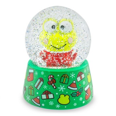 Silver Buffalo Sanrio Keroppi Holiday Mini Snow Globe | 2.5 Inches Tall