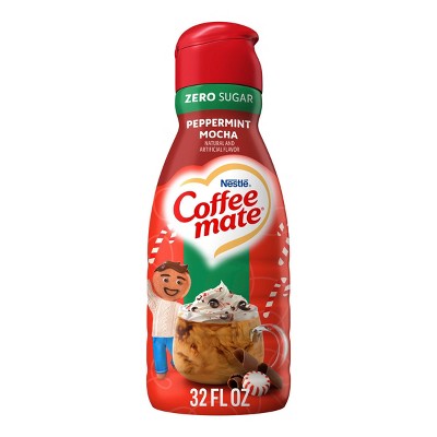 Coffee mate Zero Sugar Peppermint Mocha Liquid Coffee Creamer - 32 fl oz