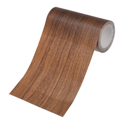Unique Bargains Self Adhesive Wood Grain Design Durable Easy to Apply Repair Tape