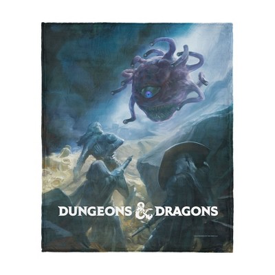 Hasbro Dungeons & Dragons Silk Touch Throw Blanket 50x60 Inches