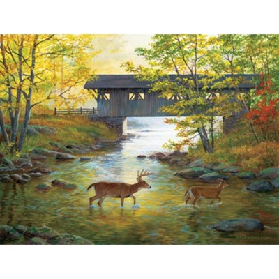 Sunsout Rock Creek Crossing 500 pc Jigsaw Puzzle 51979