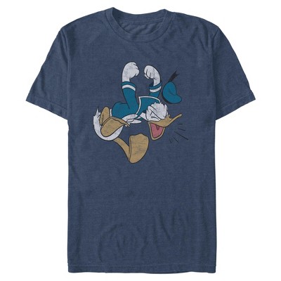 Men's Mickey & Friends Distressed Donald Duck Scream T-Shirt