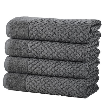 Cotton Quick-Dry Textured Towels - Great Bay Home.