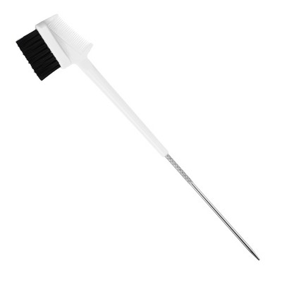 Unique Bargains Eyebrow Eyelash Dual Comb Makeup Tool 8.15" Length