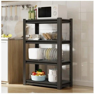 63 inch high heavy-duty garage rack, 1600 pound storage rack, 5-storey adjustable metal storage rack, industrial garage, warehouse, basement rack