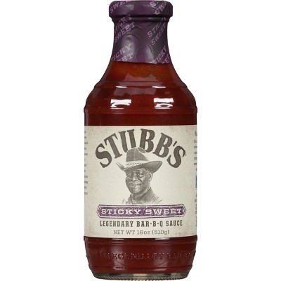Stubb's Sticky Sweet BBQ Sauce - 18oz