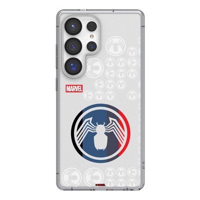 Keyscaper Marvel Spider-Man Sigil Clear Cell Phone Case for Samsung Galaxy