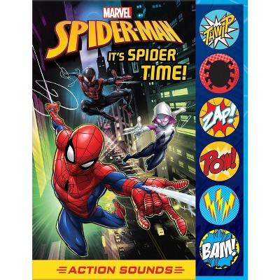 Marvel Spider-Man: It's Spider Time! Action Sounds Sound Book - by  Pi Kids (Mixed Media Product)