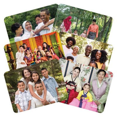 Kaplan Early Learning Families of the World Puzzles - Set of 6