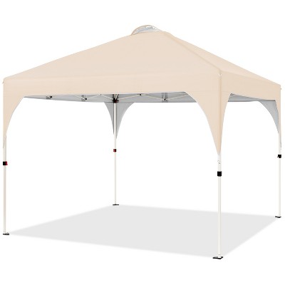 Yaheetech 10x10ft Outdoor Pop up Canopy for Garden Patio Park Market