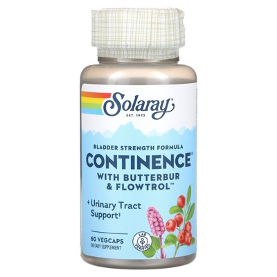 Solaray Continence, 60 VegCaps