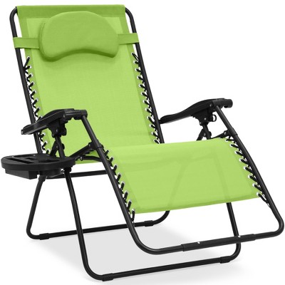 Best Choice Products Oversized Zero Gravity Chair, Folding Outdoor Patio Recliner w/ Cup Holder