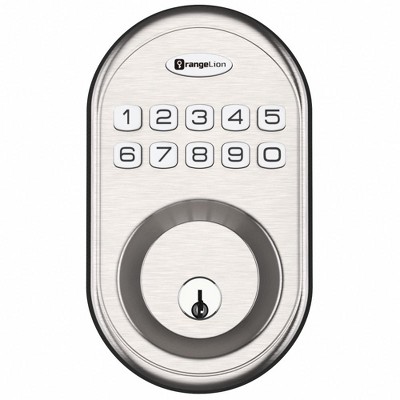 ZACHVO Keyless Entry Deadbolt Lock, Electric Door Locks with Keypads, Satin Nickel