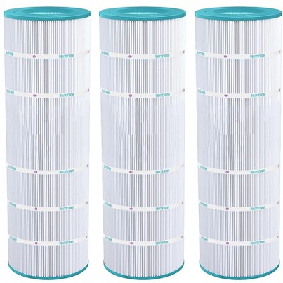 Hurricane 3 Pack HF9415-01 Advanced Pool Filter Cartridge Replacement for PAP150, Unicel C-9415, Filbur FC-0687, Clean & Clear 150, Predator 150