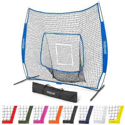 GoSports Team Tone Baseball & Softball Practice Hitting & Pitching Training  Net in Team Colors