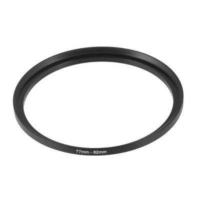 Unique Bargains Metal Camera Adapter Filter Step Up Ring 3.03" to 3.2" Black 1 Pc
