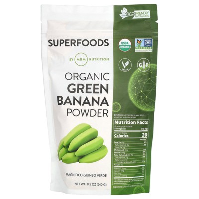 MRM Nutrition Organic Green Banana Powder, 8.5 oz (240 g)