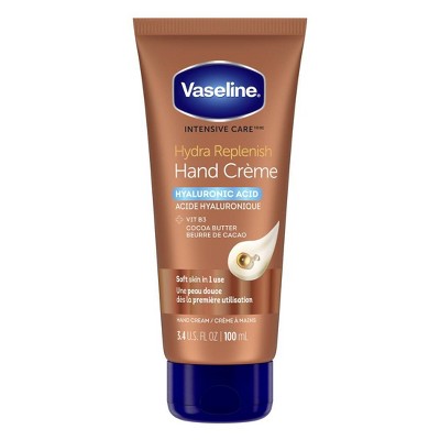 Vaseline Intensive Care Hydra Replenish with Hyaluronic Acid and Cocoa Butter Hand Cream – 3.4 fl oz