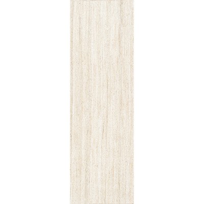 Nuloom Hand Woven Farmhouse Jute Indoor Area Rug