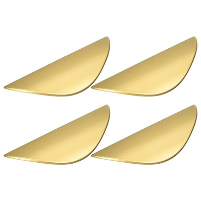 Unique Bargains Multi-Layer Electroplating Stylish and Elegant Sturdy and Durable Cabinet Pulls 4 Pcs