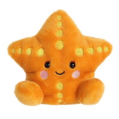 Aurora Mini Treasure Starfish Palm Pals Adorable Stuffed Animal Orange 5"