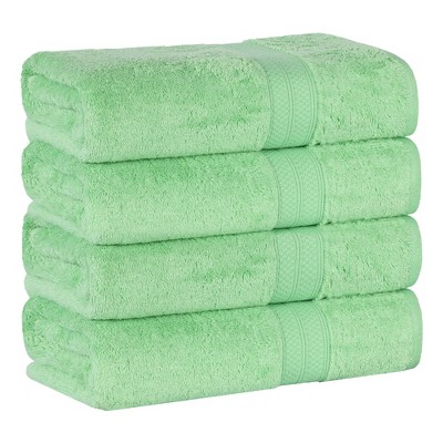 Rayon from Bamboo and Cotton Blend Cozy Plush Towel Set by Blue Nile Mills