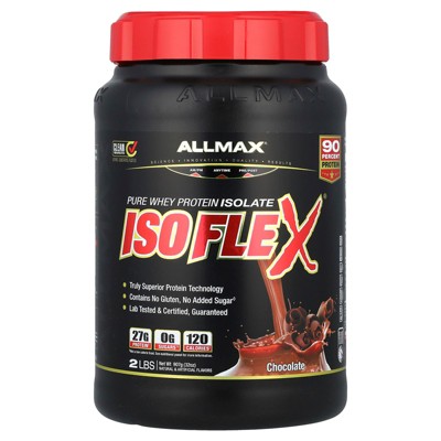 ALLMAX ISOFLEX®, Pure Whey Protein Isolate, Chocolate, 2 lbs (907 g)