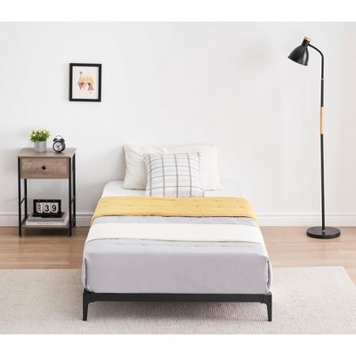 Metal Full Bed Frame - 6 Inch Full Size Low Platform Bed Frame, Heavy Duty Mattress Foundation, No Box Spring Needed, Easy Assembly, Strong Bearing