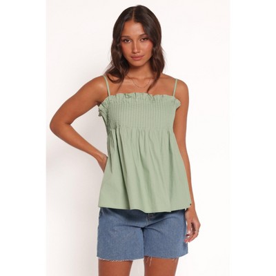 Petal and Pup Womens Carson Pleated Top