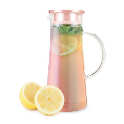 Pinky Up Charlie Glass Iced Tea Carafe