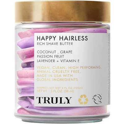 TRULY Happy Hairless Shave Body Wash - 1.3 fl oz - Ulta Beauty